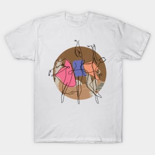 Three Beautiful Ballerinas  |  Passion T-Shirt